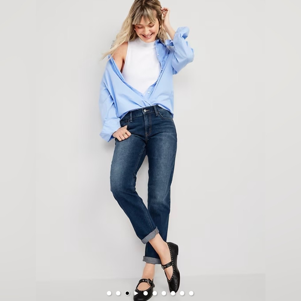 5 for $25!! Old Navy Boyfriend 6 Tall Jeans